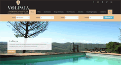 Desktop Screenshot of castellodivolpaia.com