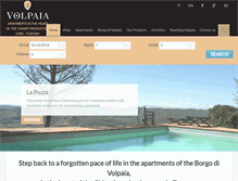 Tablet Screenshot of castellodivolpaia.com